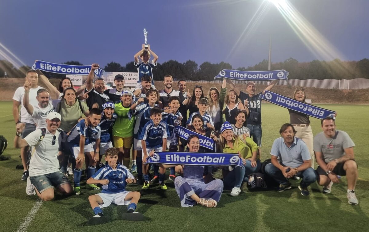 Familia EliteFootball en la II Alovera Champions Cup: padres, niños y entrenadores