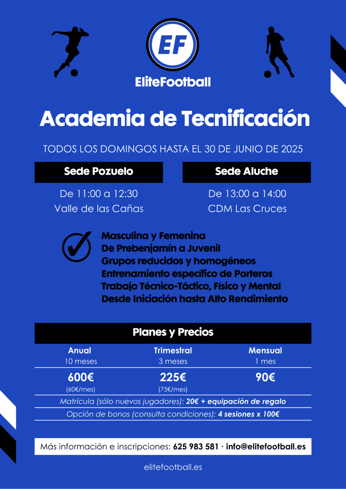 Academia de Tecnificacion - 2024-2025 - EliteFootball